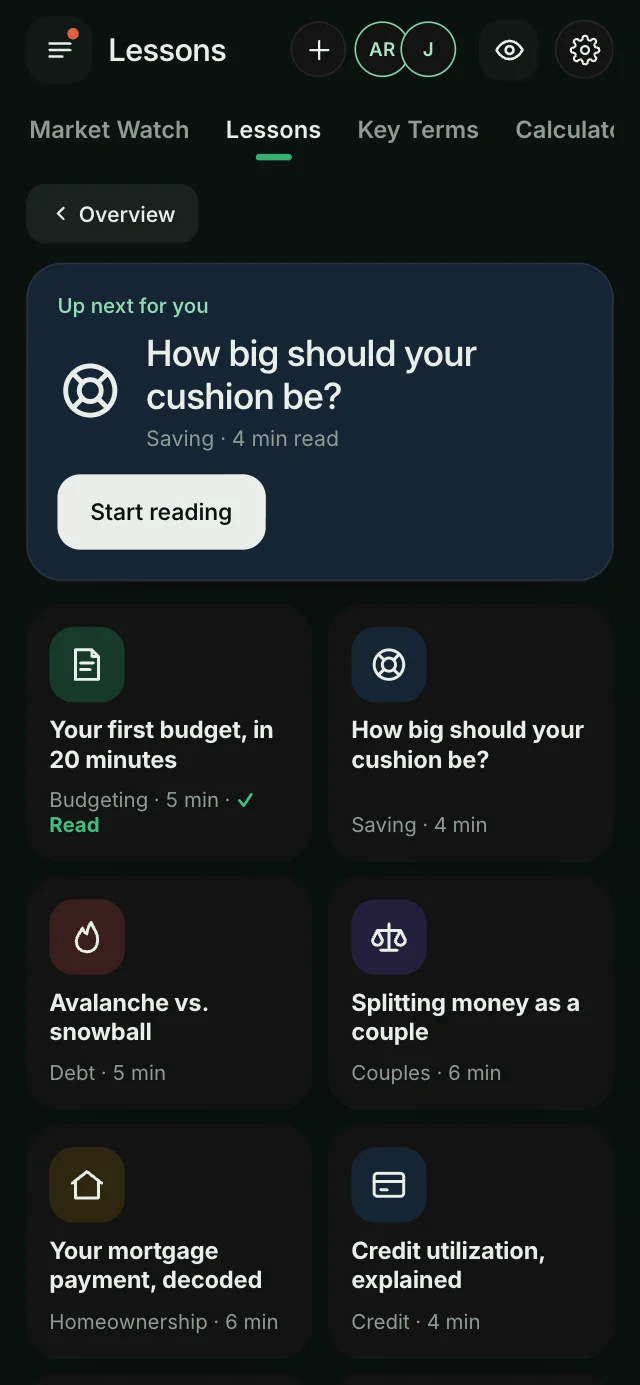 Lessons on iPhone